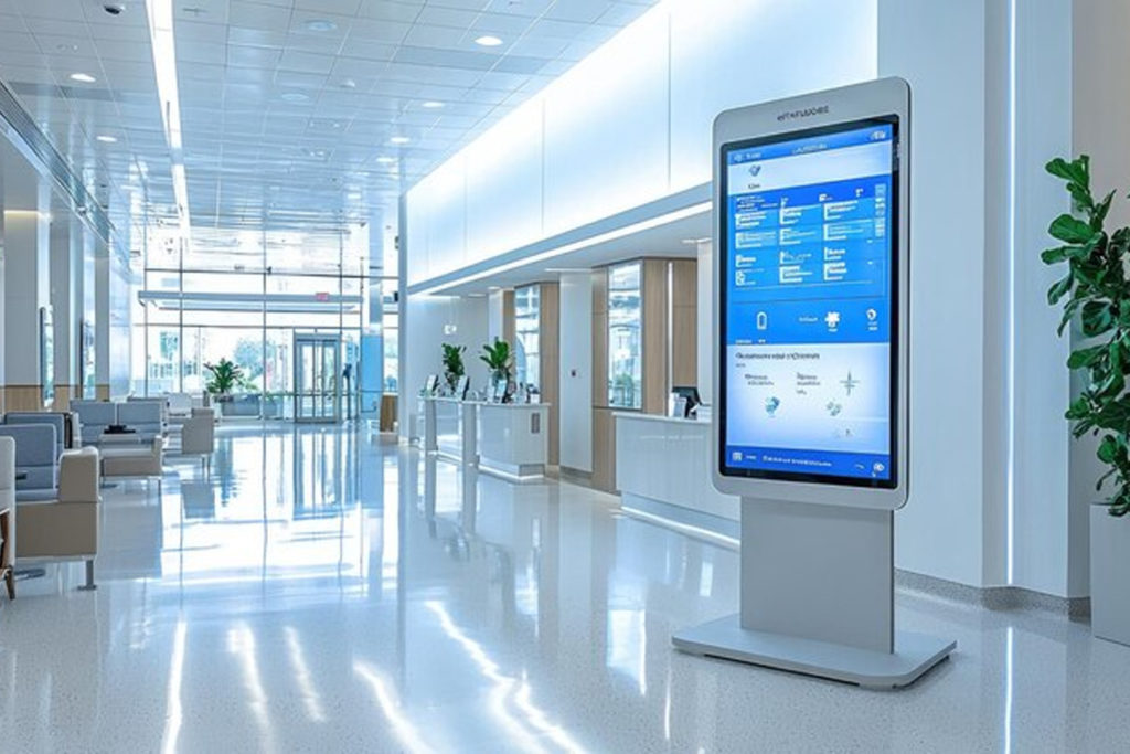 digital signage bank