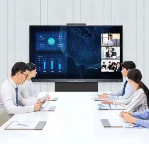 interactive flat panel display