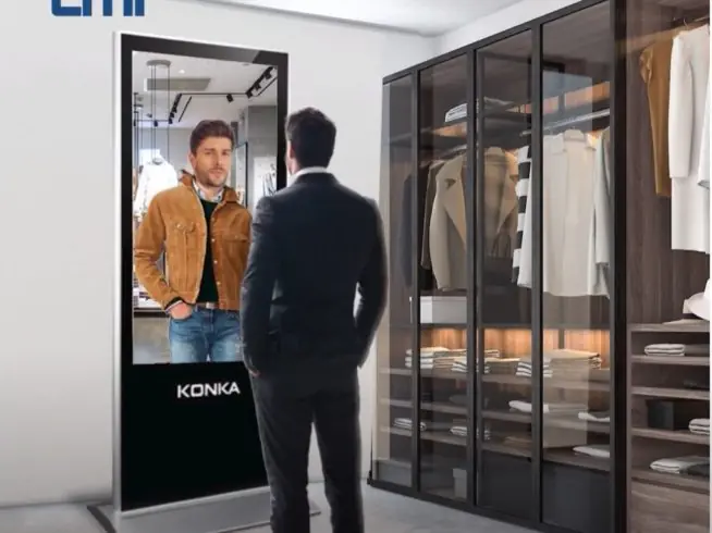 Virtual Try On Digital Signage