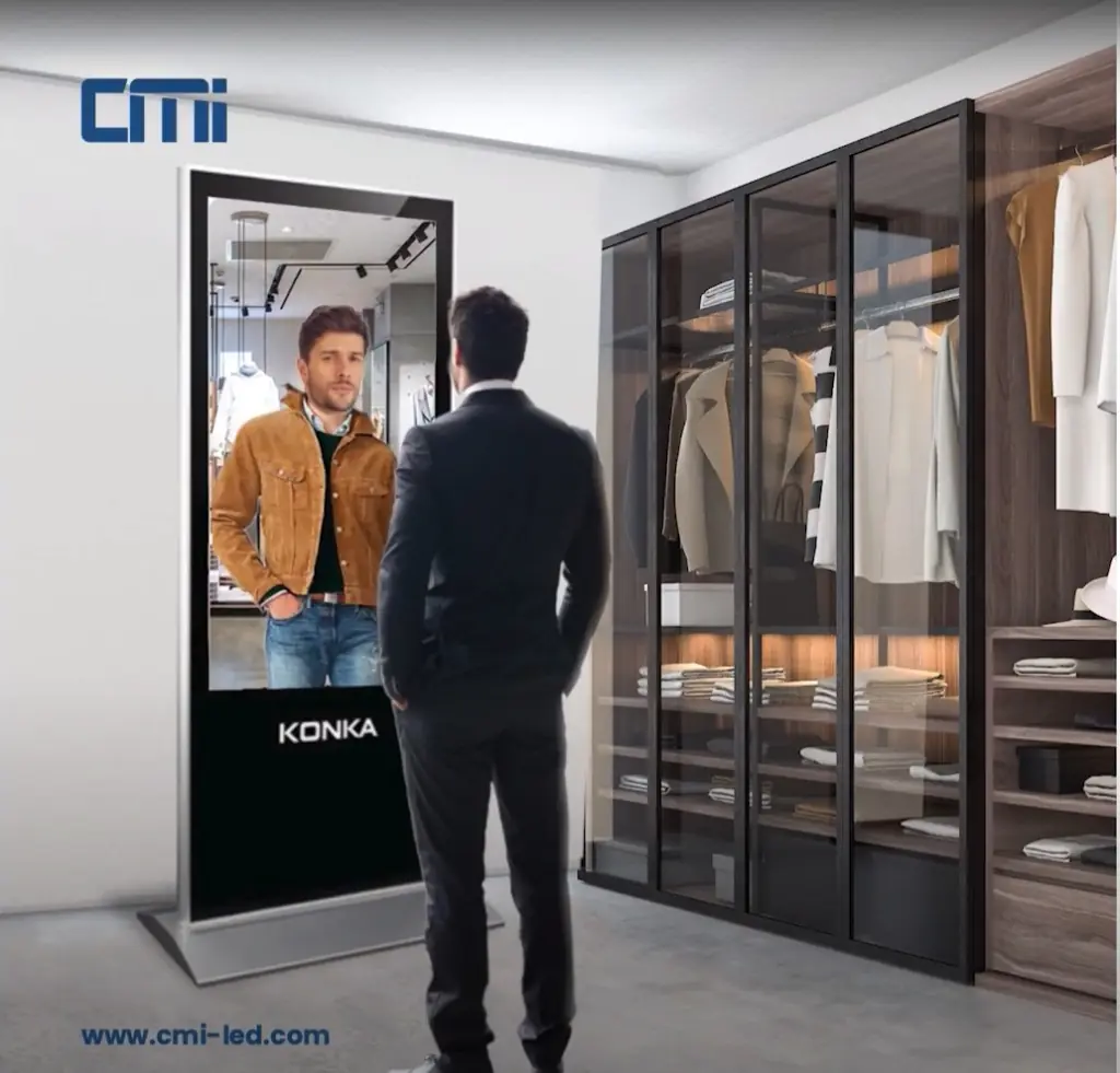 Virtual Try On Digital Signage