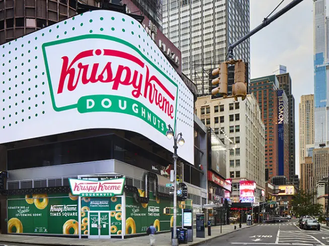 LED Videotron Krispy Kreme NYC