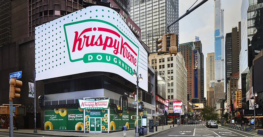 LED Videotron Krispy Kreme NYC