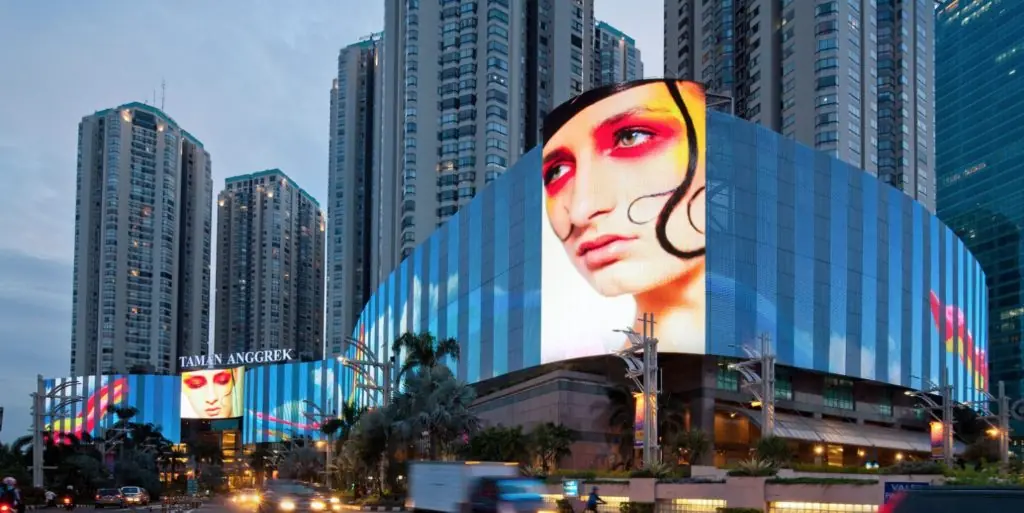LED Videotron taman anggrek