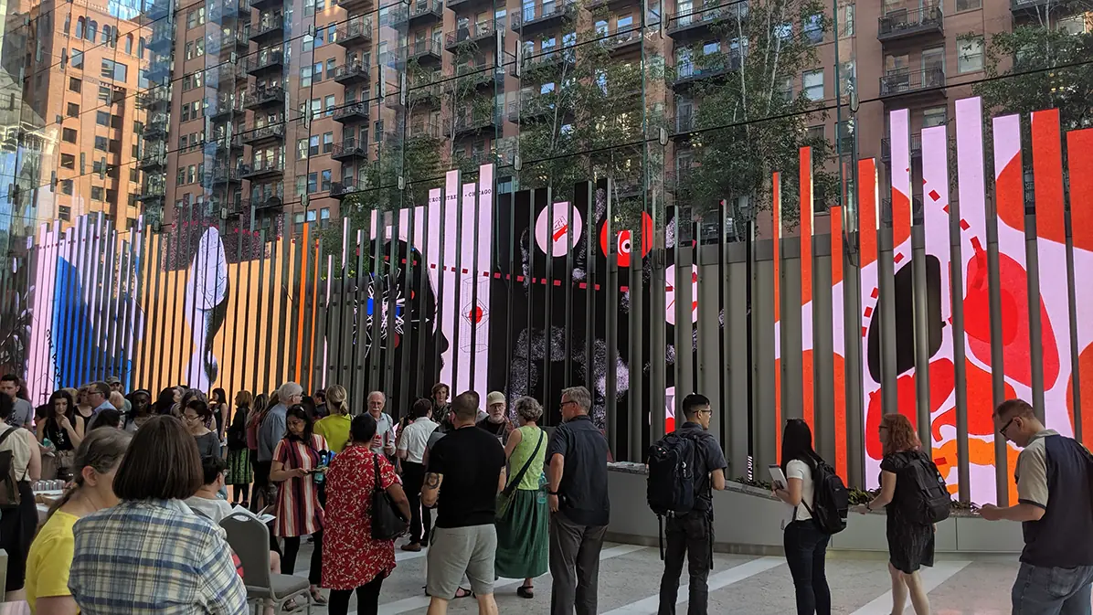 LED Videotron wall