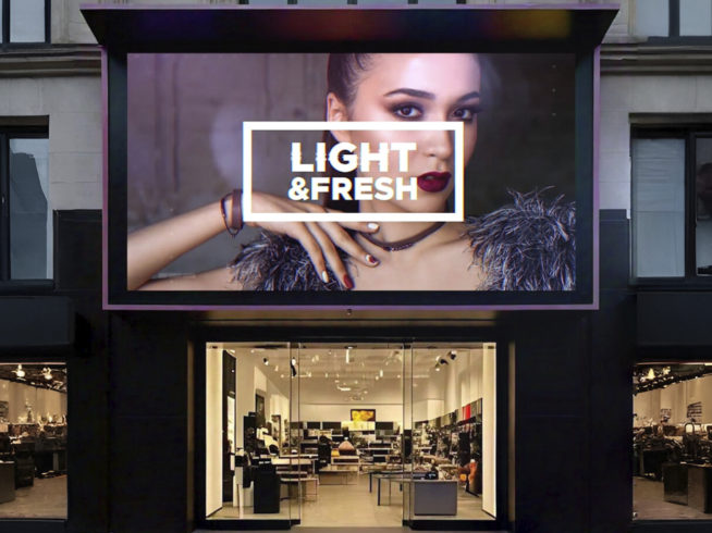 led display retail