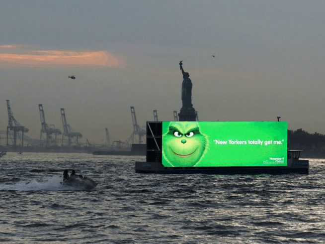 Floating Digital Signage