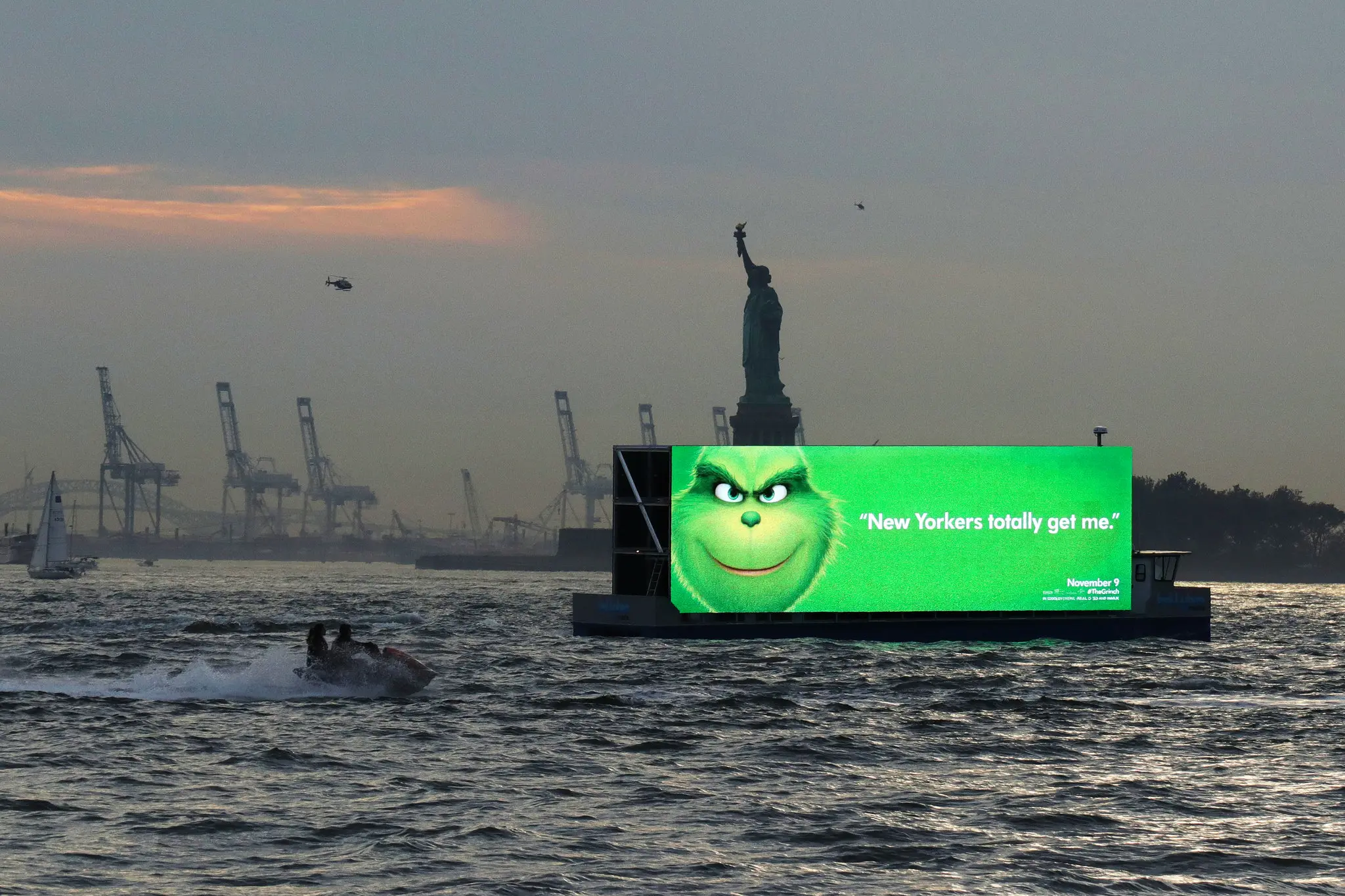 Floating Digital Signage