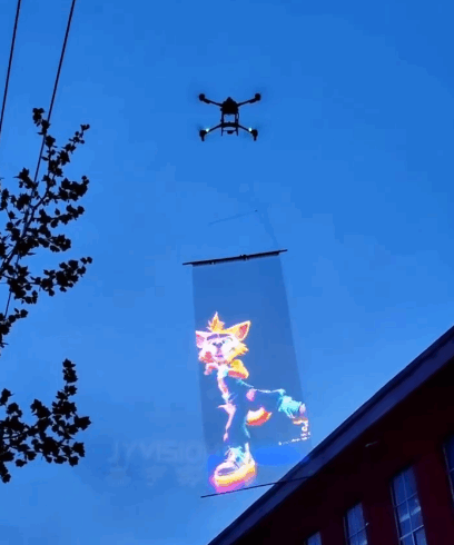 flying led screen