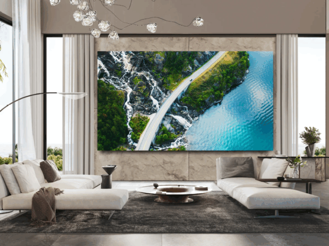 Micro LED 4K TV