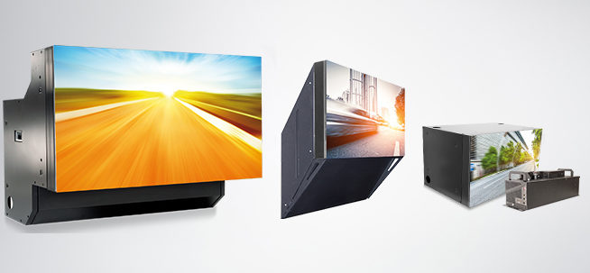 rear projection videowall