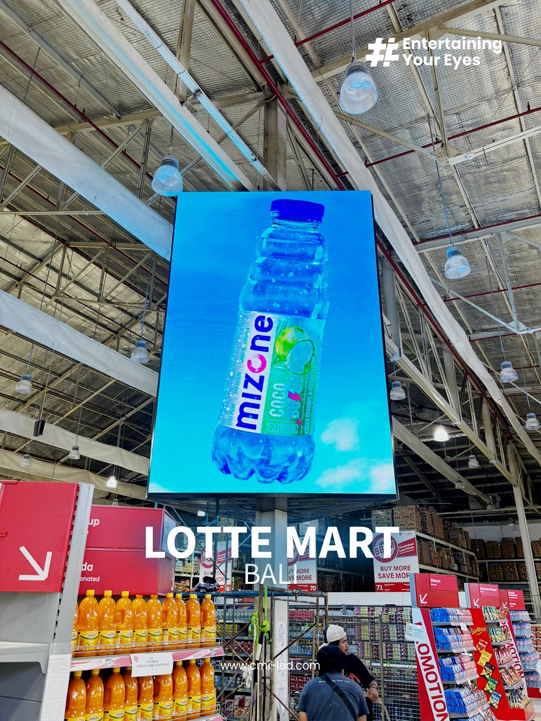 LED Videotron lotte mart bali